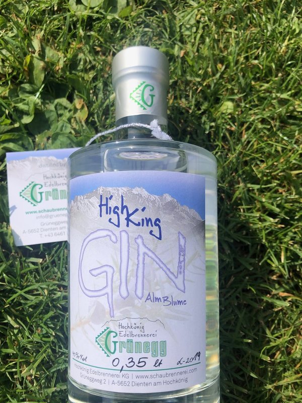 High King Gin 0,35l.