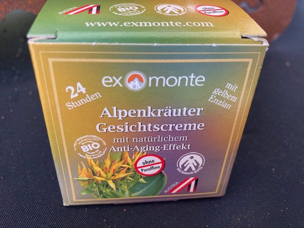 Alpenkräuter Gesichtscreme, Exmonte