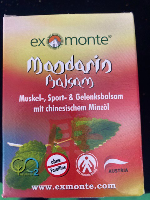 Mandarinen Balsam Exmonte 100ml.
